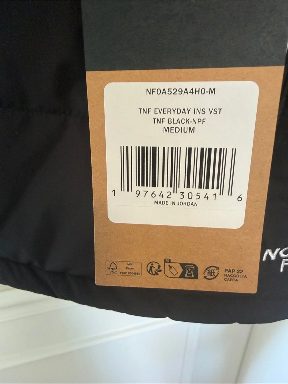 The North Face Black Quilted Men's Puffer Vest
